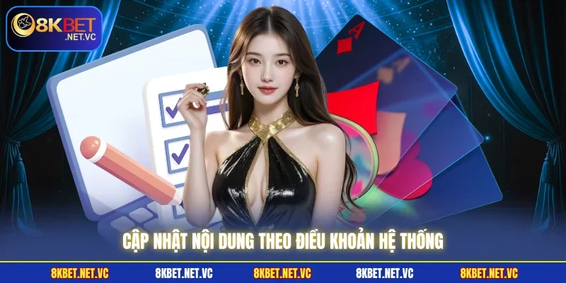 Chính Sách Bảo Mật 8KBET | Công Nghệ Dẫn Dắt Người Chơi 3 Cập nhật nội dung theo điều khoản hệ thống