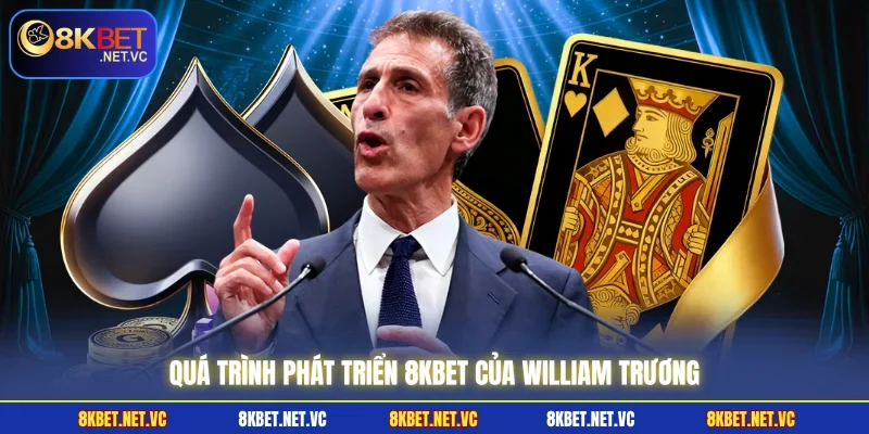 CEO William Trương - Người Đứng Sau Sự Bứt Phá Của 8KBET 3 Quá trình phát triển 8KBET của William Trương